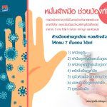 หมั่นล้างมือป้องกันโรค