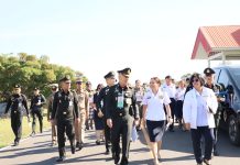 ราชองครักษ์ในพระองค์ และคณะ ร่วมสำรวจพื้นที่เตรียมการรับเสด็จสมเด็จพระกนิษฐาธิราชเจ้า กรมสมเด็จพระเทพรัตนราชสุดาฯ สยามบรมราชกุมารี S 122109963